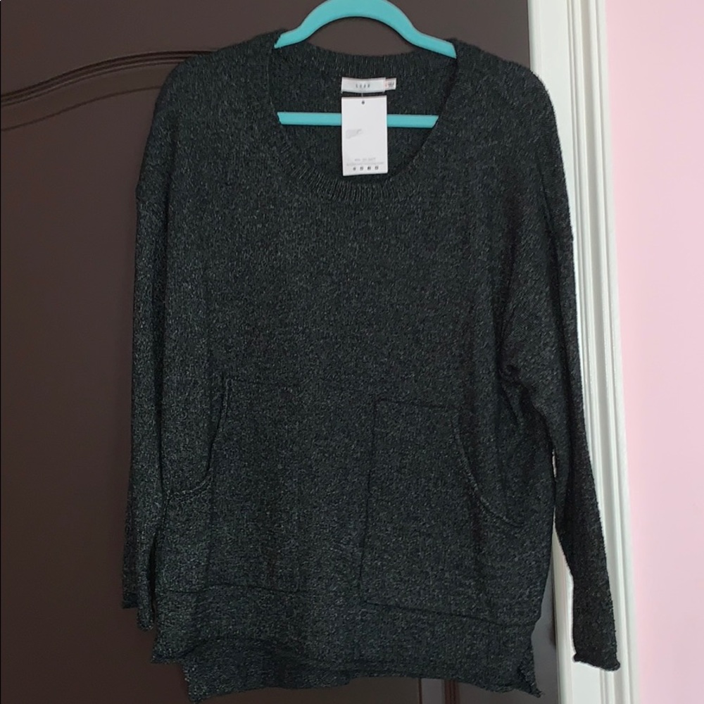 Grey/Black pullover/sweater